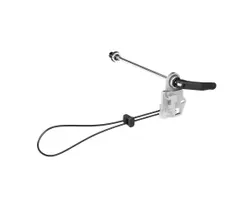 Thule F&auml;ste Cykelvagn Axle Mount ezHitch Plate with Quick Release Skewer